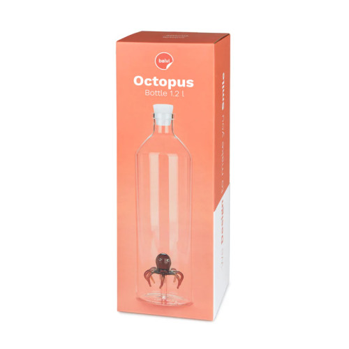 Balvi | Atlantis Glass Bottle | Octopus | 1.2L