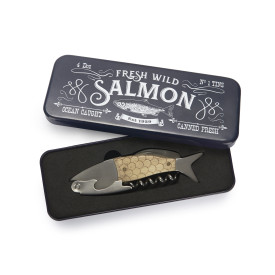 Balvi | 'Conserverie' Corkscrew In Tin | Wild Salmon