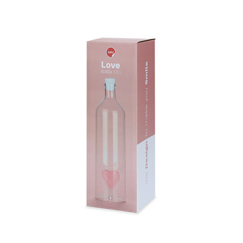 Balvi | Glass Bottle | Love Heart | 1.2L