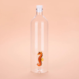 Balvi | Atlantis Glass Bottle | Seahorse | 1.2L