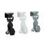 Balvi | Drawer Hooks | Curious Cats | Set of 3