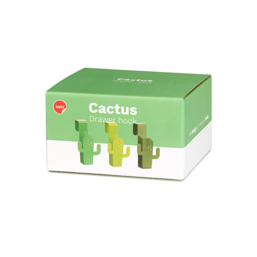 Balvi | Drawer Hooks | Cacti | Set of 3