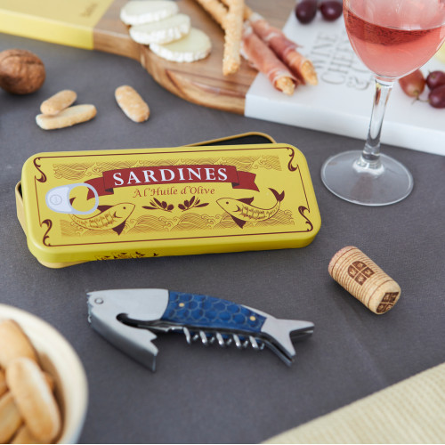 Balvi | 'Conserverie' Tinned Corkscrew | Sardines