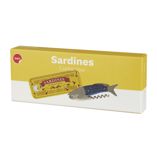 Balvi | 'Conserverie' Tinned Corkscrew | Sardines