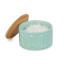 Balvi | Ceramic Salt Cellar with Bamboo Lid | Turquoise