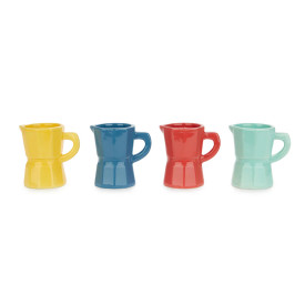 Balvi | Moka Ceramic Espresso Cups | Multicolour | Set of 4