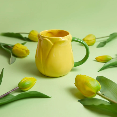 Balvi | Tulip Mug | Yellow | 400ml