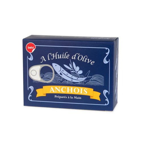 Balvi | 'Conserverie' Tinned Snack Forks | Anchovy | Set of 4