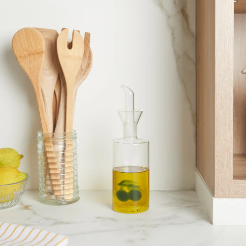 Balvi | Glass Cruet | Olives | 350ml Balvi | Glass Cruet | Olives | 350ml