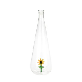 Balvi | Botanical Glass Bottle | Sunflower | 1L