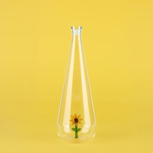 Balvi | Botanical Glass Bottle | Sunflower | 1L