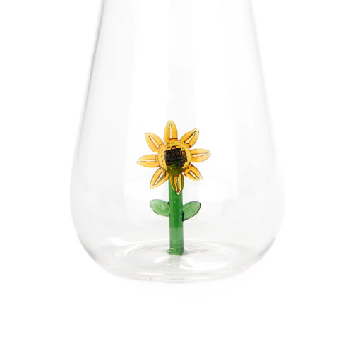 Balvi | Botanical Glass Bottle | Sunflower | 1L