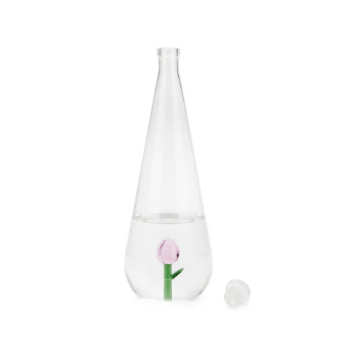 Balvi | Botanical Glass Bottle | Tulip | 1L