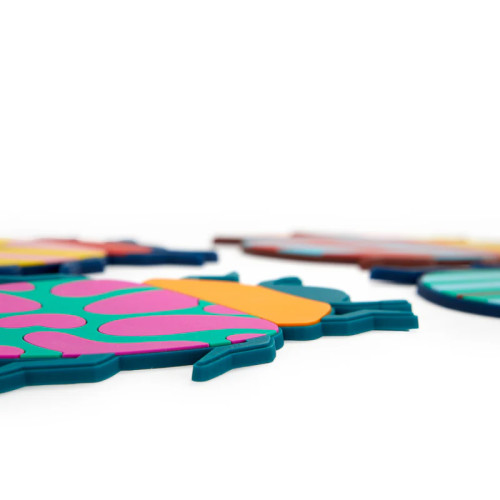 Balvi | Woodland Beetles Coasters | Set of 4