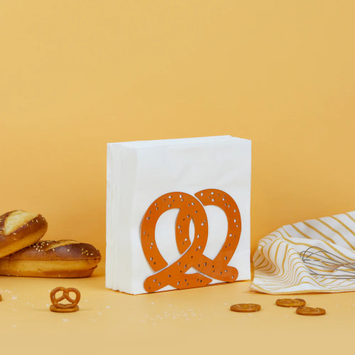 Balvi | Metal Napkin Holder | Pretzel