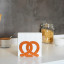 Balvi | Metal Napkin Holder | Pretzel