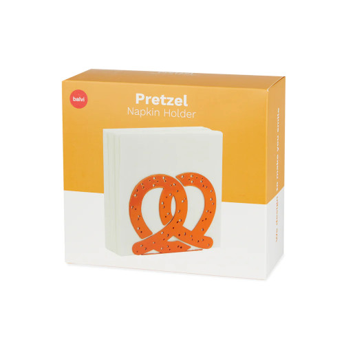 Balvi | Metal Napkin Holder | Pretzel