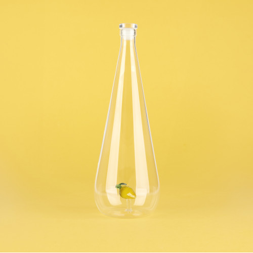 Balvi | Botanical Glass Bottle | Lemon | 1L