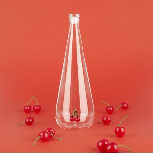 Balvi | Botanical Glass Bottle | Cherry | 1L