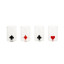 Balvi | Card Suit Shot Glasses | Set of 4