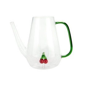 Balvi | Botanical Glass Watering Can | Cherries | 1L