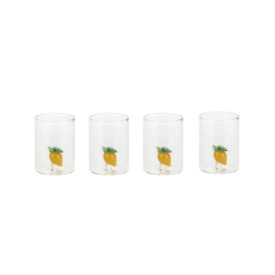 Balvi | Botanical Shot Glasses | Lemon | Set of 4