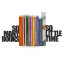 Balvi | Metal Bookends | 'So Many Books, So Little Time' | 2 Pieces