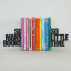 Balvi | Metal Bookends | 'So Many Books, So Little Time' | 2 Pieces
