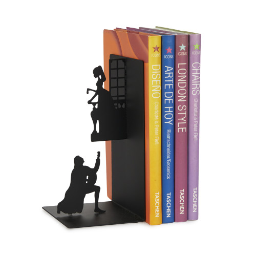 Balvi | Metal Bookend | Shakespeare’s Romeo & Juliet | 2 Pieces