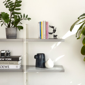 Balvi | Metal Bookend | Flying Witch & Familiar Cat