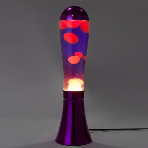 Balvi | Retro Magma Lava Lamp | Purple & Red