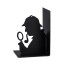 Balvi | Metal Bookend | Sherlock Holmes