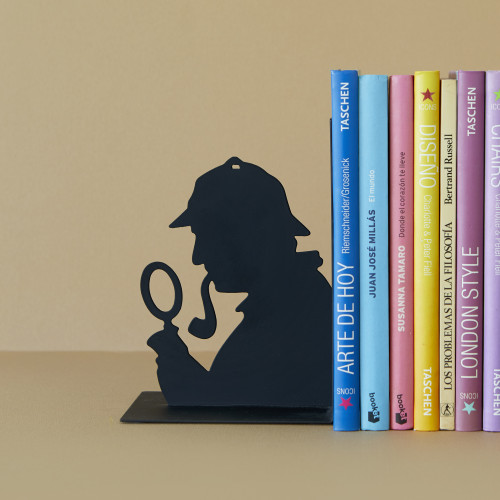 Balvi | Metal Bookend | Sherlock Holmes