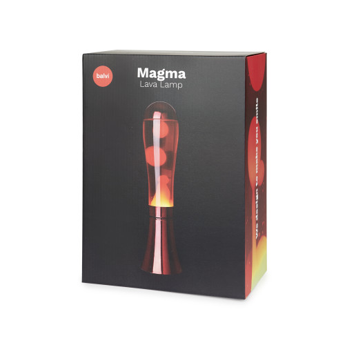 Balvi | Retro Magma Lava Lamp | Red