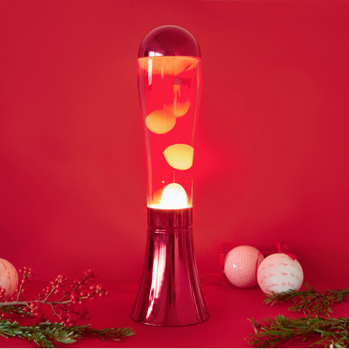 Balvi | Retro Magma Lava Lamp | Red
