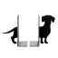 Balvi | Metal Bookends | Sausage Dog | 2 Pieces