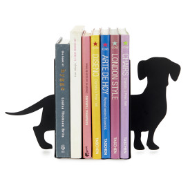 Balvi | Metal Bookends | Sausage Dog | 2 Pieces