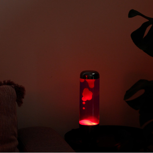 Balvi | Lúcid Studio Capsule Lava Lamp | Purple & Red