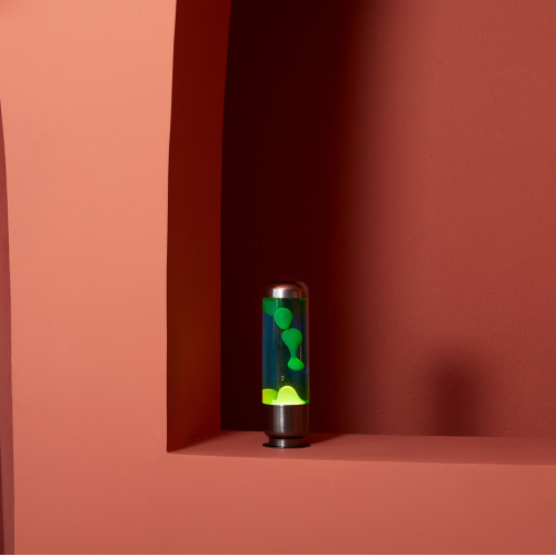 Balvi | Lúcid Studio Capsule Lava Lamp | Blue & Lime