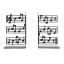 Balvi | Metal Bookends | Musical Notes | 2 Pieces