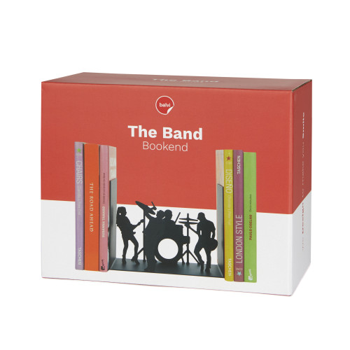 Balvi | Metal Bookends | The Band | 3 Pieces