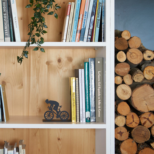 Balvi | Metal Bookend | Mountain Cyclist