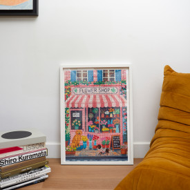 Balvi | Art Jigsaw Puzzle | Flower Shop | 1000 Pieces