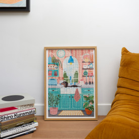 Balvi | Art Jigsaw Puzzle | Dog Bubble Bath | 1000 Pieces