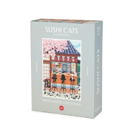 Balvi | Art Jigsaw Puzzle | Sushi Cats | 1000 Pieces