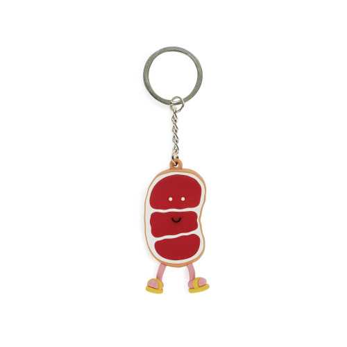 Balvi | Ramen Keyring | 'Gyu Sensei' Meat Slice