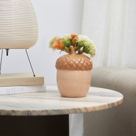 Balvi | Woodland Acorn Vase | Ceramic | 20cm