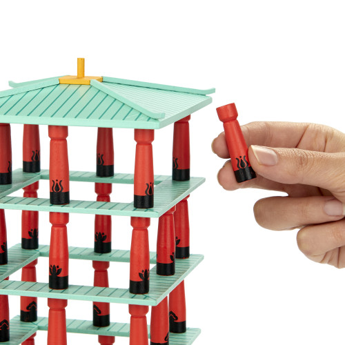 Balvi | 'Jinja' Japanese-Inspired Tower Stacking Game