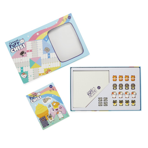 Balvi | 'Kawaii Purrchisi' Cat-Inspired Ludo Board Game