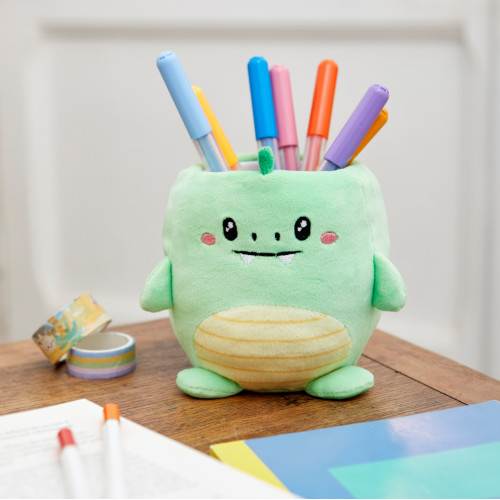 Balvi | Plush Kawaii Stationery Holder | Dinosaur Balvi | Plush Kawaii Stationery Holder | Dinosaur